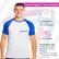 Camisa Raglan em Poliéster