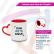 Caneca Alça Coração Personalizada