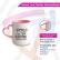 Caneca Alça Coração Personalizada