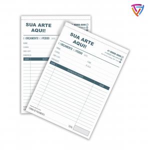 Blocos Personalizados Sulfite 75g  Apenas Frente | Colorido ou Preto e Branco  Blocagem Criação de Arte | Numeração | Serrilha
