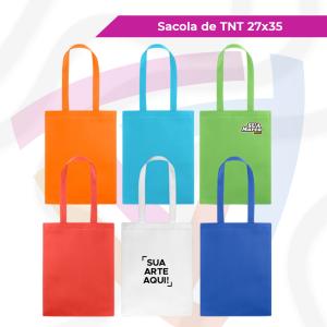 Bolsa TNT Alça Comprida 27cm TNT 27cm x 35cm    