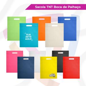 Bolsa TNT Boca de Palhaço TNT 33cm x 35,5cm    