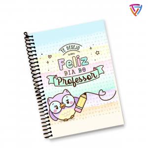 Caderno Espiral Personalizado     Espiral Criação de Arte