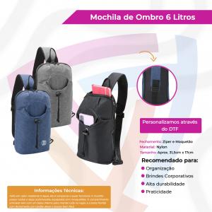 Mochila de Ombro Nylon     Criação de Arte