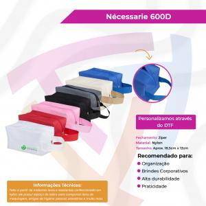 Necessaire Nylon 600D Nylon     