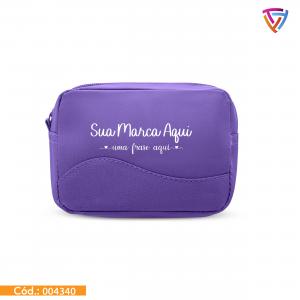 Necessarie Multiuso Personalizada Microfibra 130 x 90 x 65 mm   Personalização com DTF Têxtil Criação de Arte tamanho 7x10