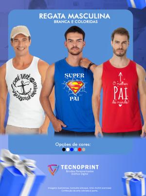 Regata Masculina Poliéster     