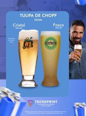 Tulipa de Chopp Vidro     
